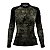 Camisa Agro Feminina Brk Camuflada Verde Folhas com Proteção Solar UV50+ - Imagem 2