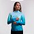 Camisa FusionX Feminina Brk Deep Azul Cristal com Capuz e Proteção Solar UV50+ - Imagem 4