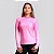 Camisa FusionX Feminina Brk Clean Efeito Água Laranja Rosa com Capuz e Proteção Solar UV50+ - Imagem 3