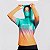 Camisa FusionX Feminina Brk Deep Azul Laranja com Capuz e Proteção Solar UV50+ - Imagem 4
