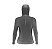 Camisa FusionX Feminina Brk Clean Cinza com Capuz e Proteção Solar UV50+ - Imagem 2