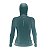 Camisa FusionX Feminina Brk Clean Azul e Proteção Solar UV50+ - Imagem 2