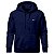 Moletom com Capuz Unissex Brk Minimal Azul Marinho - Imagem 1