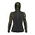 Camisa FusionX Feminina Brk Camuflada Verde Preto Capuz e Proteção UV50+ - Imagem 2