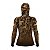 Camisa FusionX Feminina Brk Hunter Camuflada Galhos Marrom com Capuz e Proteção UV50+ - Imagem 2