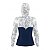 Camisa FusionX Feminina Brk Deep Camuflada Branco Azul com Capuz e Proteção UV50+ - Imagem 2