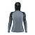 Camisa FusionX Feminina Brk Camuflado Preto Cinza com Capuz e Proteção UV50+ - Imagem 2