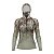 Camisa FusionX Feminina Brk Hunter Real Tree Camuflado com Capuz e Proteção UV50+ - Imagem 1