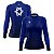 Camisa Agro Feminina Brk Agronomia Azul com Proteção Solar UV50+ - Imagem 1
