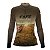 Camisa Agro Feminina Brk Café A Força do Agro com Proteção Solar UV50+ - Imagem 4