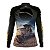 Camisa Agro Feminina Brk Preta Colheitadeira Bandeira do Brasil com Proteção Solar UV50+ - Imagem 4