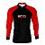 Camisa de Pesca Brk Isca Lures Vermelha com Proteção UV50+ - Imagem 1