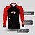 Camisa de Pesca Brk Isca Lures Vermelha com Proteção UV50+ - Imagem 3