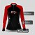Camisa de Pesca Feminina Brk Isca Lures Vermelha com Proteção UV50+ - Imagem 2