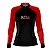 Camisa de Pesca Feminina Brk Isca Lures Vermelha com Proteção UV50+ - Imagem 4
