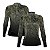 Camisa de Pesca Feminina Brk Camo Fishing com Proteção UV50+ - Imagem 1