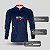 Camisa de Pesca Brk Azul Isca Artificial com Proteção UV50+ - Imagem 3