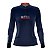 Camisa de Pesca Feminina Brk Azul Isca Artificial com Proteção UV50+ - Imagem 4