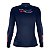 Camisa de Pesca Feminina Brk Azul Isca Artificial com Proteção UV50+ - Imagem 5