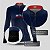 Camisa de Pesca Feminina Brk Azul Isca Artificial com Proteção UV50+ - Imagem 3