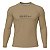 Camisa Raglan Brk Clean Caqui com Proteção Solar UV50+ - Imagem 1