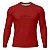 Camisa Raglan Brk Clean Vermelha com Proteção Solar UV50+ - Imagem 1