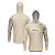 Camisa com Capuz Brk Maori Bege com Proteção Solar UV50+ - Imagem 1