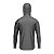 Camisa com Capuz Brk Maori Cinza com Preto com Proteção Solar UV50+ - Imagem 3