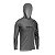 Camisa com Capuz Brk Maori Cinza com Preto com Proteção Solar UV50+ - Imagem 4