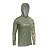 Camisa com Capuz Brk Maori Verde Musgo com Proteção Solar UV50+ - Imagem 4