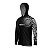 Camisa com Capuz Brk Maori Preto e Branco com Proteção Solar UV50+ - Imagem 5
