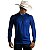 Camisa Brk Mescla Azul Royal com Proteção Solar UV50+ - Imagem 5