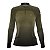 Camisa Feminina Brk Mescla Areia Esverdeada com Proteção Solar UV50+ - Imagem 2