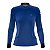 Camisa Feminina Brk Mescla Azul Royal com Proteção Solar UV50+ - Imagem 2