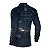 Camisa Agro Brk Azul Trator e São Bento com Proteção UV50+ - Imagem 6