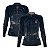 Camisa Agro Feminina Brk Azul Trator e São Bento com Proteção UV50+ - Imagem 1