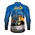 Camisa Máquina Pesada Brk Azul Caminhão Basculante e Retroescavadeira com Proteção UV50+ - Imagem 2