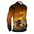 Camisa Máquina Pesada Brk Laranja Motoniveladora e Escavadeira com Proteção UV50+ - Imagem 5
