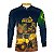 Camisa Máquina Pesada Brk Pá Carregadeira Wheel Loader com Proteção UV50+ - Imagem 1
