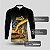 Camisa Máquina Pesada Brk Preto e Amarelo Terraplanagem com Proteção UV50+ - Imagem 4