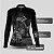 Camisa Máquina Pesada Feminina Brk Preto e Branco Caminhão Basculante com Proteção UV50+ - Imagem 4