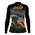 Camisa Máquina Pesada Feminina Brk Preto e Amarelo Terraplanagem com Proteção UV50+ - Imagem 3