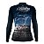 Camisa Feminina Brk Azul Eu Sou do Agro Pecuária  com Proteção Solar UV50+ - Imagem 5