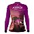 Camisa Feminina Brk Eu Sou do Agro Rosa com Proteção Solar UV50+ - Imagem 5