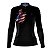 Camisa Agro Feminina Brk Clean Bandeira EUA com Proteção UV50+ - Imagem 2