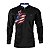 Camisa Brk Clean Bandeira EUA com Proteção UV50+ - Imagem 1