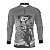 Camisa de Motociclismo Brk GS R1300 Mapa Mundi com Proteção UV50+ - Imagem 1