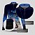 Camisa de Motociclismo Feminina Brk Azul GS R1300 com Proteção UV50+ - Imagem 4