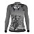 Camisa de Motociclismo Feminina Brk GS R1300 Mapa Mundi com Proteção UV50+ - Imagem 3