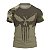 Camiseta Caveira Militar Brk Verde Musgo Skull Camo com Proteção UV50+ - Imagem 1